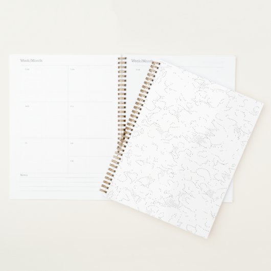 Terug Naar School Minimalistische Stijl Planner (Display)