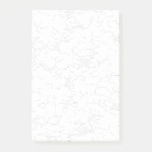 Terug Naar School Minimalistische Stijl Post-it® Notes (Voorkant)