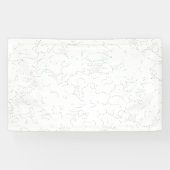 Terug Naar School Minimalistische Stijl Spandoek (Horizontaal)
