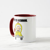 Terug naar school mok (Voorkant links)