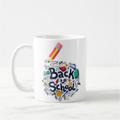 Terug naar school - mok (Links)