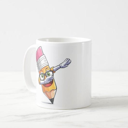 Terug naar school mok Funny Coffee Mok Gift (Voorkant links)