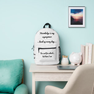 Terug naar School Motivatie Tas