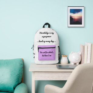 Terug naar School Motivatie Tas