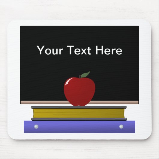 Terug naar school Mousepad Muismat (Voorkant)
