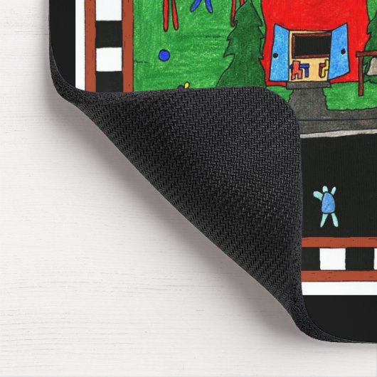 Terug naar School Mousepad Muismat (Hoek)