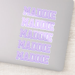 Terug naar school naam sticker