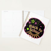 Terug naar School Neon Pop Art Bright Classroom Planner (Display)