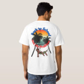 Terug naar school, niet mijn probleem t-shirt (Achterkant volledig)