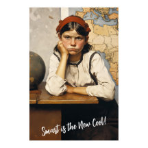 Terug naar school Norman Rockwell tekenstijl