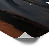 Terug naar school Norman Rockwell tekenstijl Poster (Hoek)