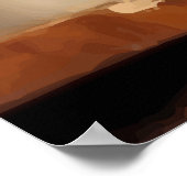 Terug naar school Norman Rockwell tekenstijl Poster (Hoek)