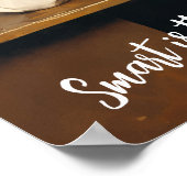 Terug naar school Norman Rockwell tekenstijl Poster (Hoek)