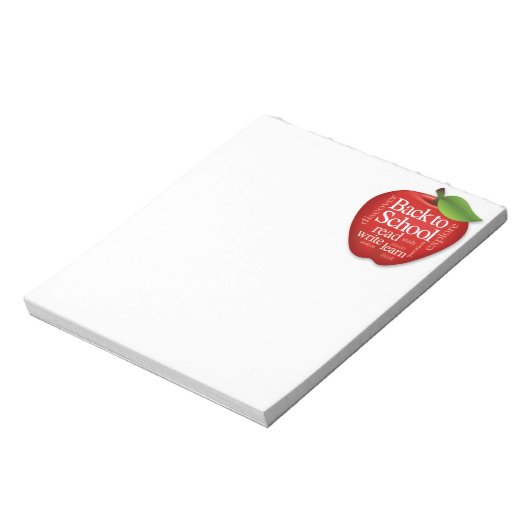 Terug naar School Notitieblok (Linkerzijde)