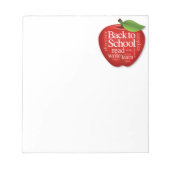 Terug naar School Notitieblok (Voorkant)