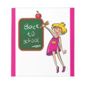 TERUG NAAR SCHOOL NOTITIEBLOK (Voorkant)