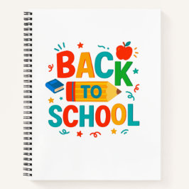 Terug naar school notitieboek