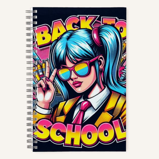 Terug naar school notitieboek (Voorkant)