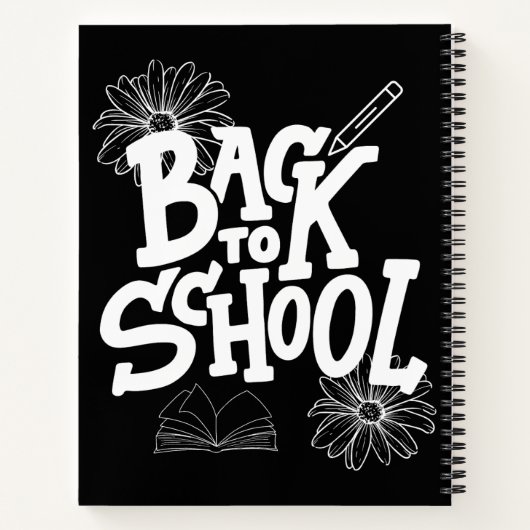 Terug naar school notitieboek (Achterkant)