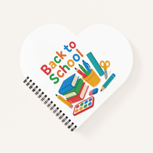 terug naar school notitieboek (Voorkant)