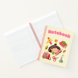 Terug naar school 💛💗📒 notitieboek