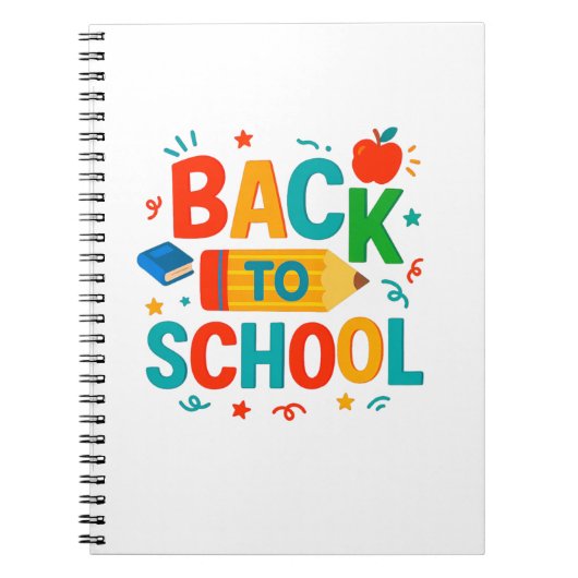 Terug naar school notitieboek (Voorkant)