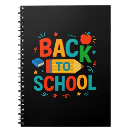 Terug naar school  notitieboek (Voorkant)