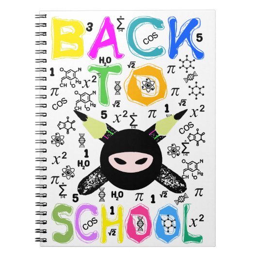 Terug naar school notitieboek (Voorkant)