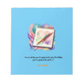 Terug naar School Notitieboek Notitieblok (Voorkant)