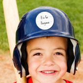 Terug naar school Notitieboek thema Naam initiaal Ronde Sticker