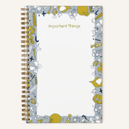 Terug naar school Notities | Grappige leraar en Ki Notitieboek