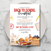 Terug naar school Ontbijt flyer, Ontmoet de leerkr Flyer