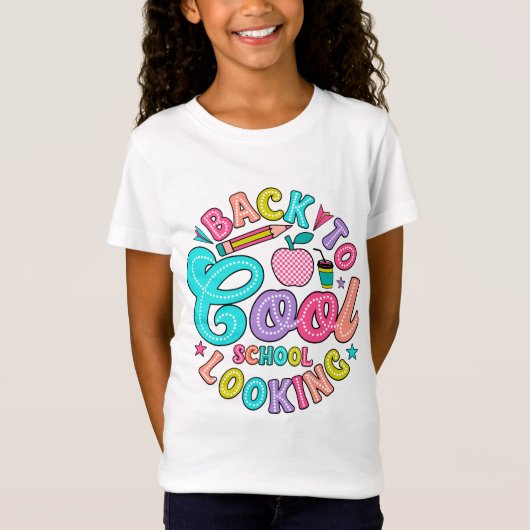 Terug naar school op zoek, kleuterschool T-shirt (Voorkant)