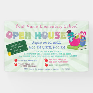 Terug naar School Open House Maak kennis met de le Spandoek