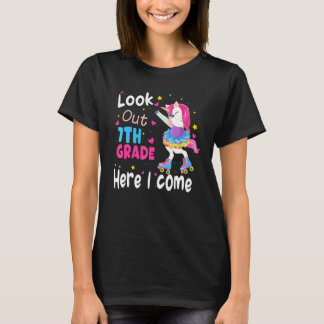 Terug naar school opgelet 7e leerjaar ik kom eraan t-shirt