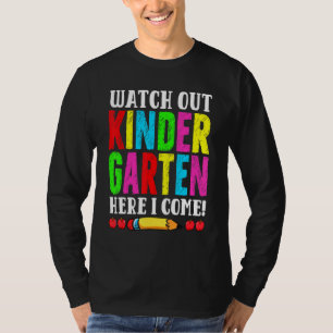 Terug naar school, opgepast kleuterschool, daar ko t-shirt