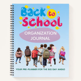 Terug naar School Organisatiejournaal Notitieboek