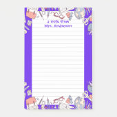 Terug naar School Paarse Post-it® Notes (Voorkant)