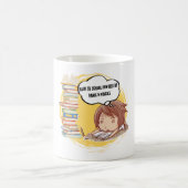 Terug naar school – Paniek en potloden – Grappige  Koffiemok (Center)