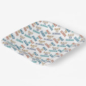 Terug naar School Papieren Bordje (Gebogen)