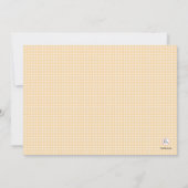 Terug naar School - partijuitnodiging Kaart (Achterkant)