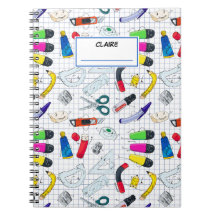 Terug naar School patroon Gepersonaliseerde naam