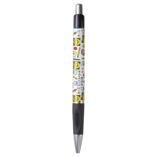Terug naar school pen (Voorkant Verticaal)