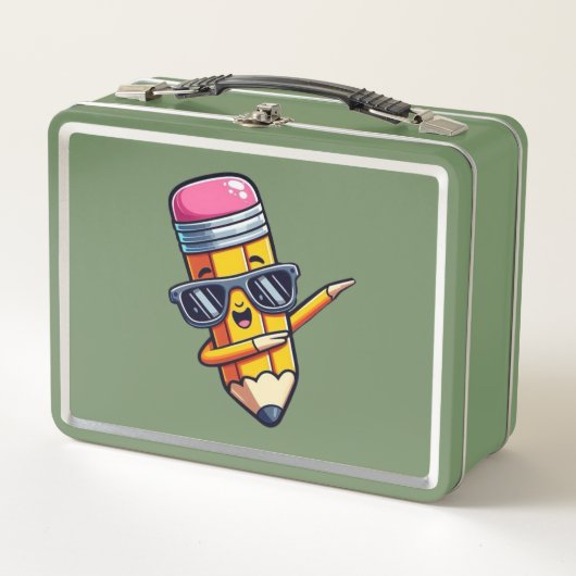 Terug naar School Pencil Dabbing (Voorkant)