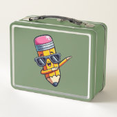 Terug naar School Pencil Dabbing (Achterkant)