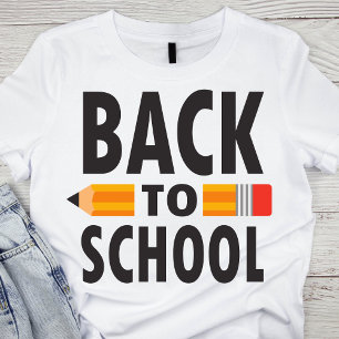 Terug naar School Pencil T-shirt