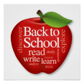 Terug naar School Perfect Poster (Voorkant)