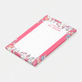 Terug naar School Pink Post-it® Notes (Schuin)