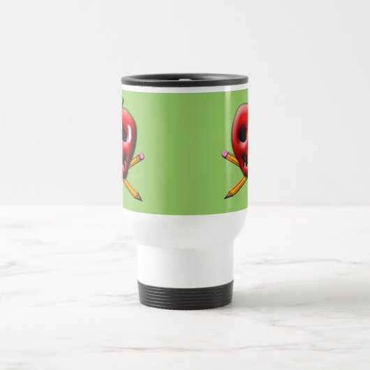 Terug naar 'School Pirate Geïnspireerd design' Reisbeker (Center)