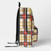 Terug naar school Plaid Bedrukte Rugzak (Links)